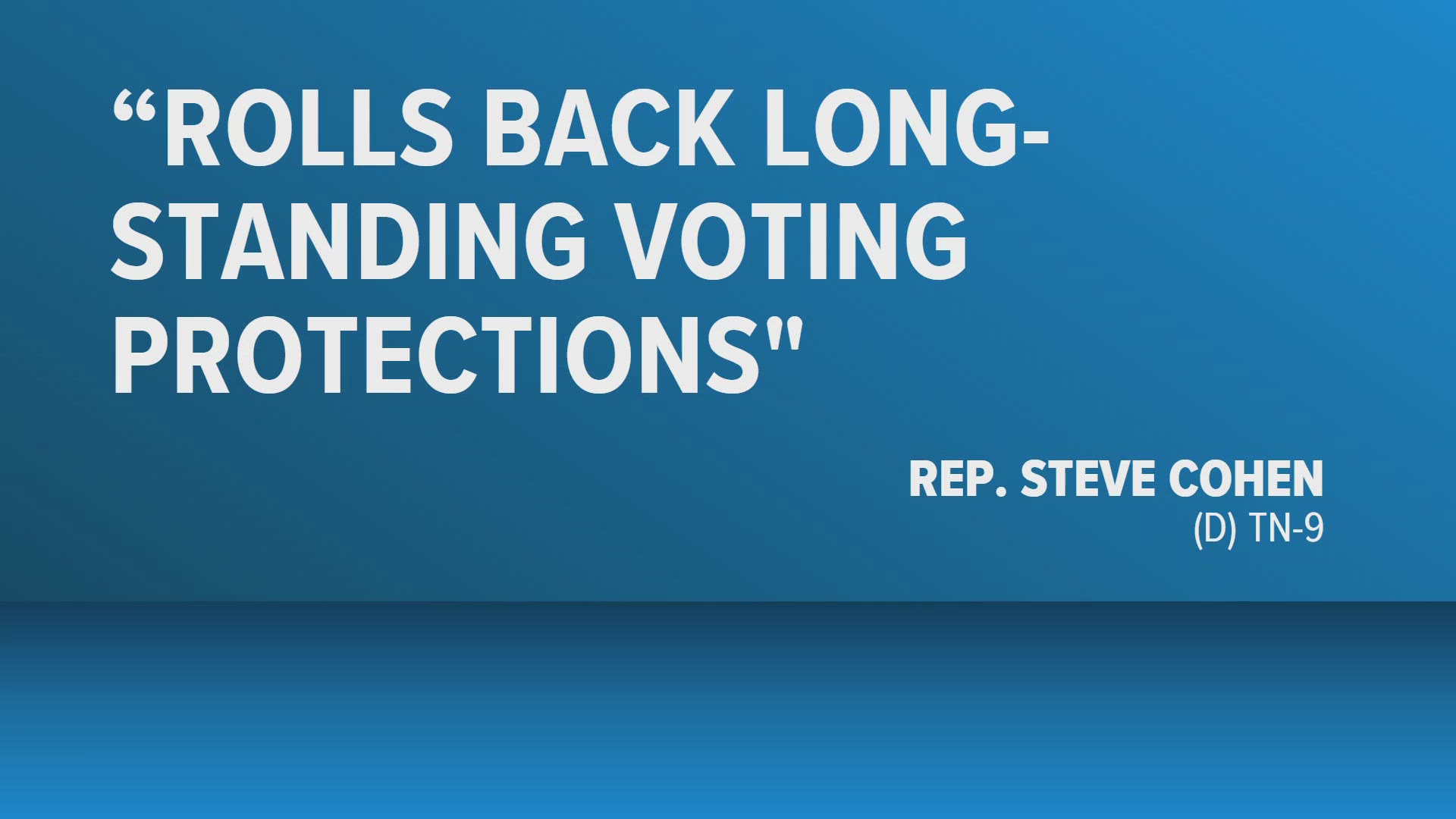Mid-South lawmakers respond to Supreme Court voting districting ruling