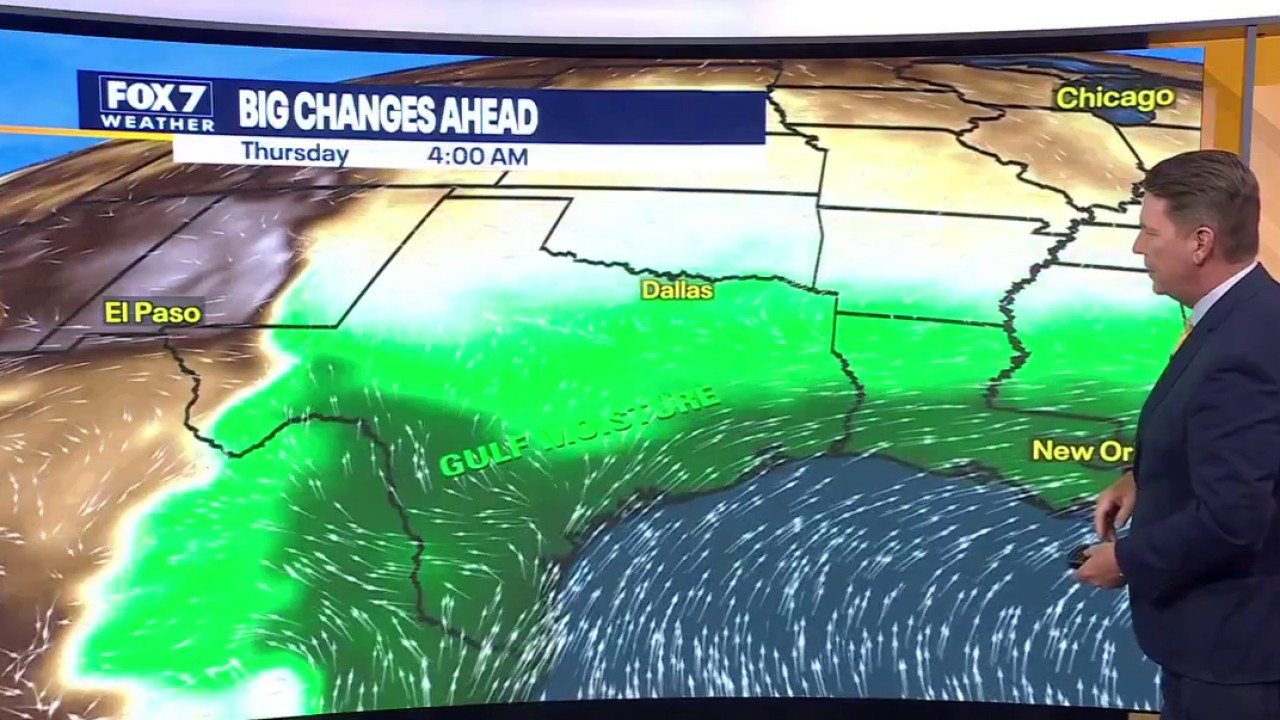 Austin weather: Rainy end to the week