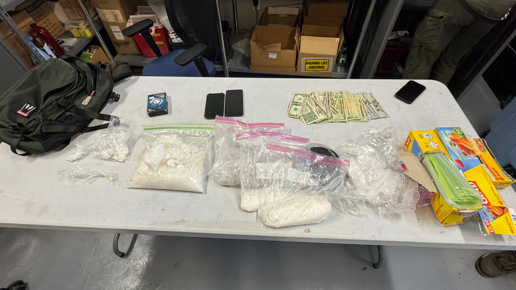 Man arrested after large amount of drugs, cash found in vehicle during ...
