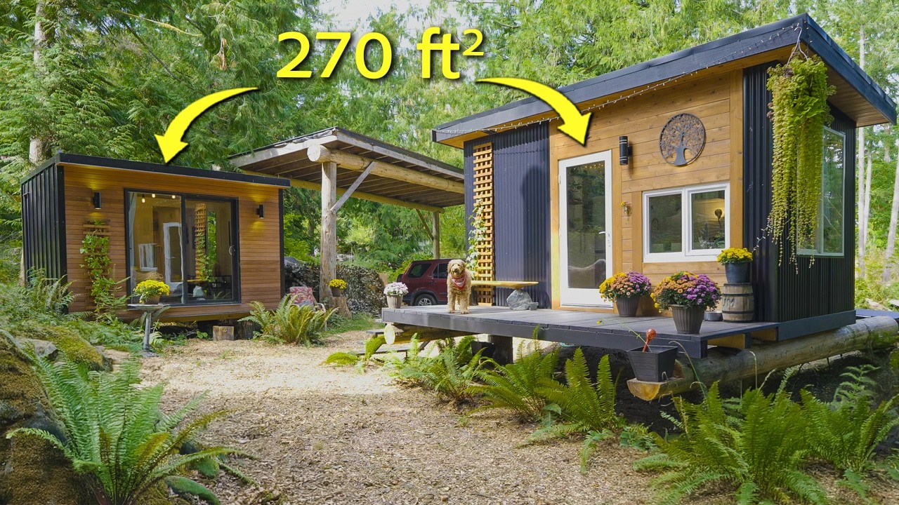 I live in two tiny homes side by side... here’s why