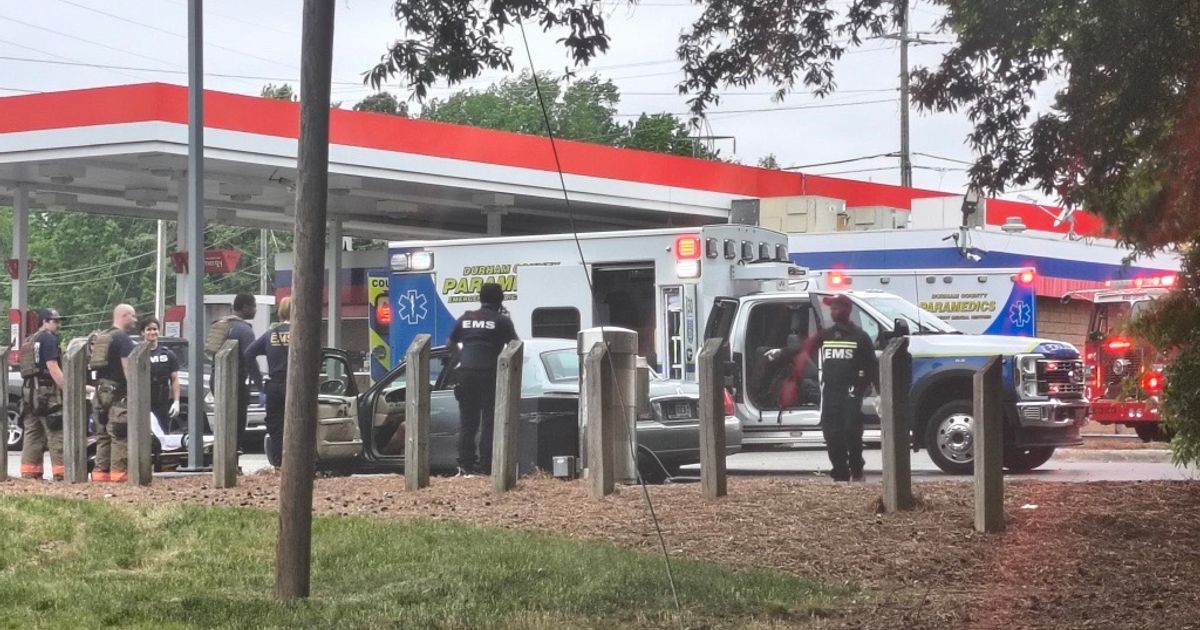 Police, EMS respond to Durham gas station