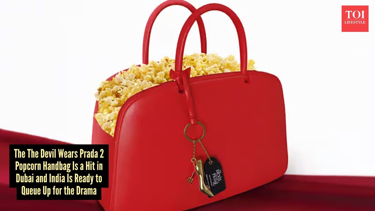 Viral: ‘The Devil Wears Prada 2’ popcorn handbag lands in Dubai cinemas ...