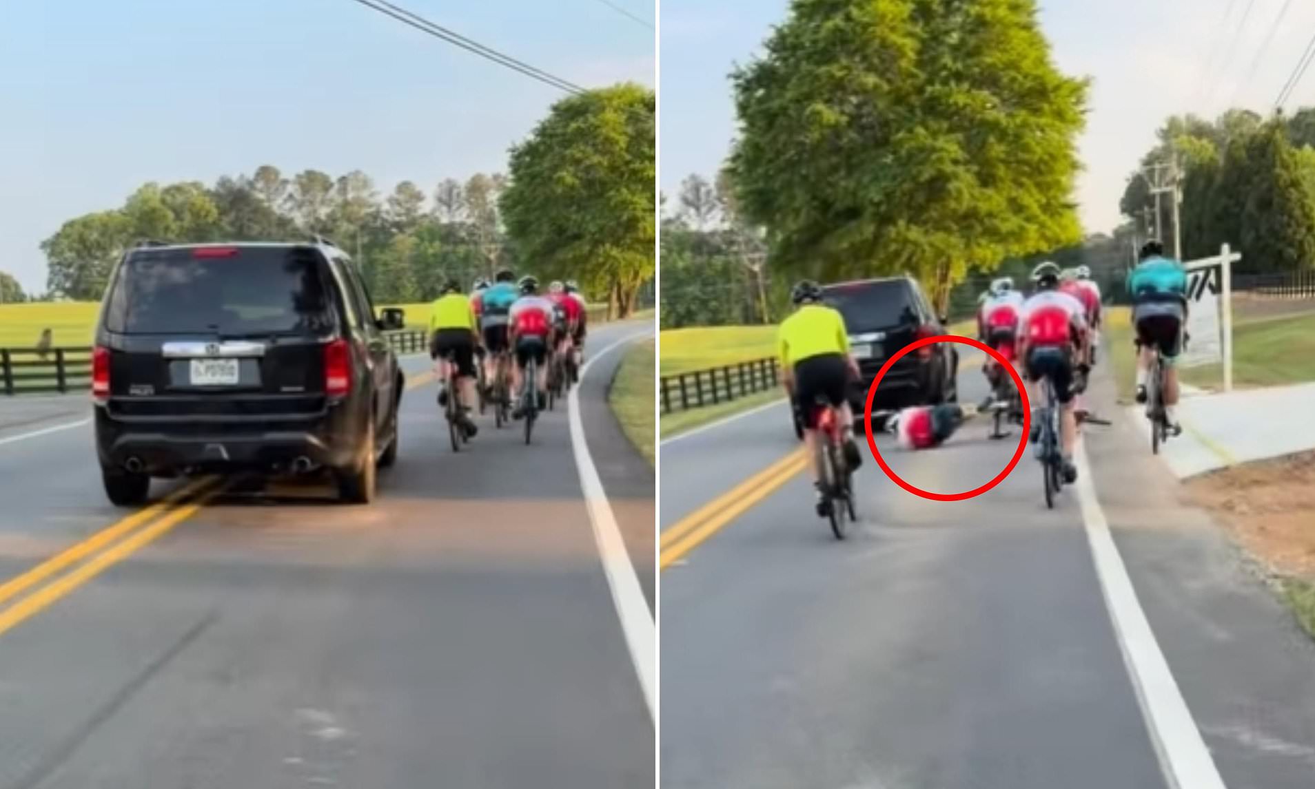 Terrifying video shows Honda driver charged with assault after ...