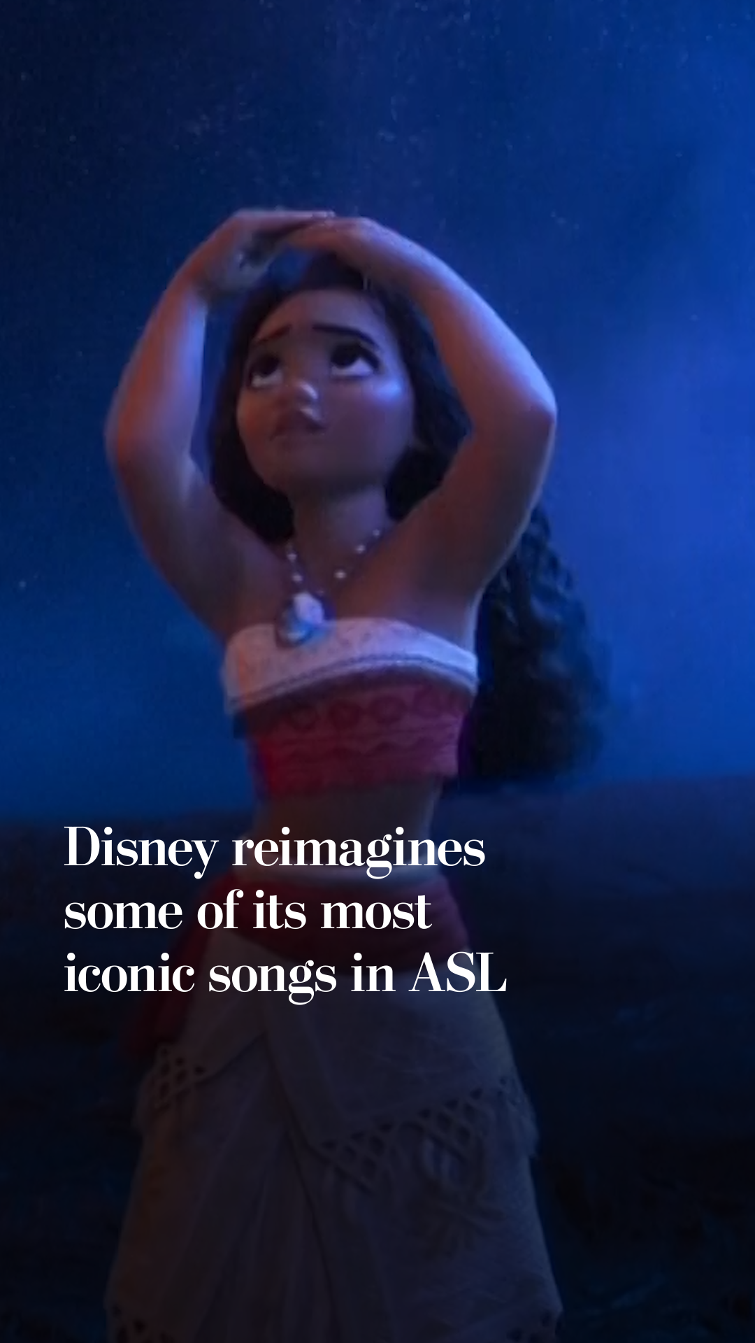 Disney reimagines some of its most iconic songs in ASL