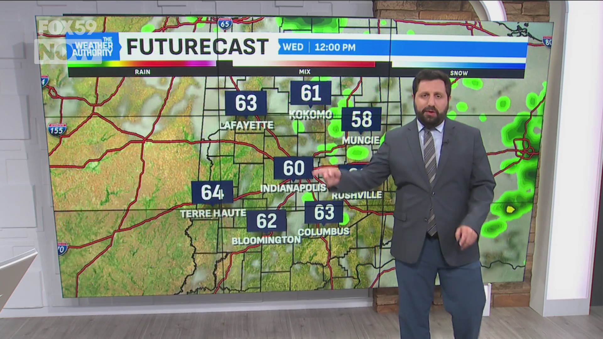 Central Indiana to see cooler than average temps to end April, start May