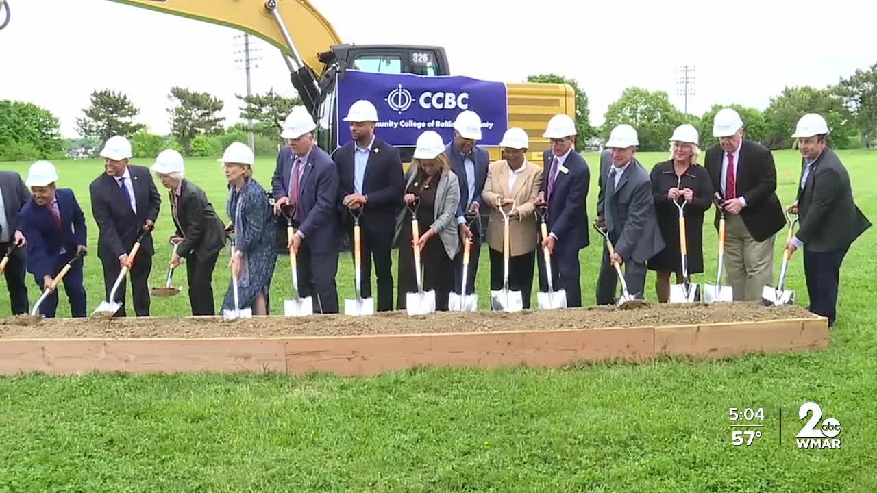CCBC breaks ground on a new $13 million welding and trades center