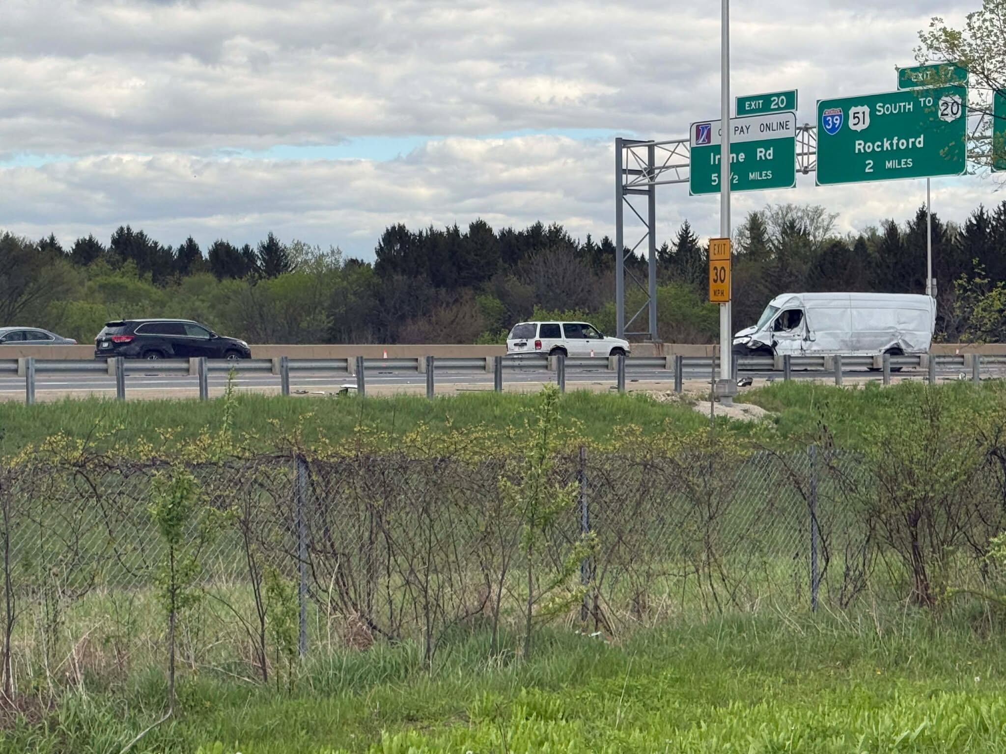 Serious crash stalls traffic on I-90 near State Street exit