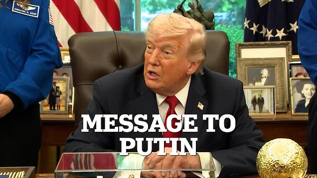 Trump reveals request he made to Putin during recent call