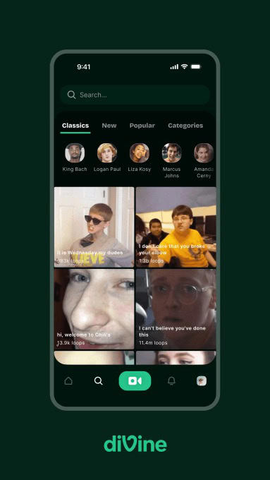 Vine reboot Divine finally launches to the public