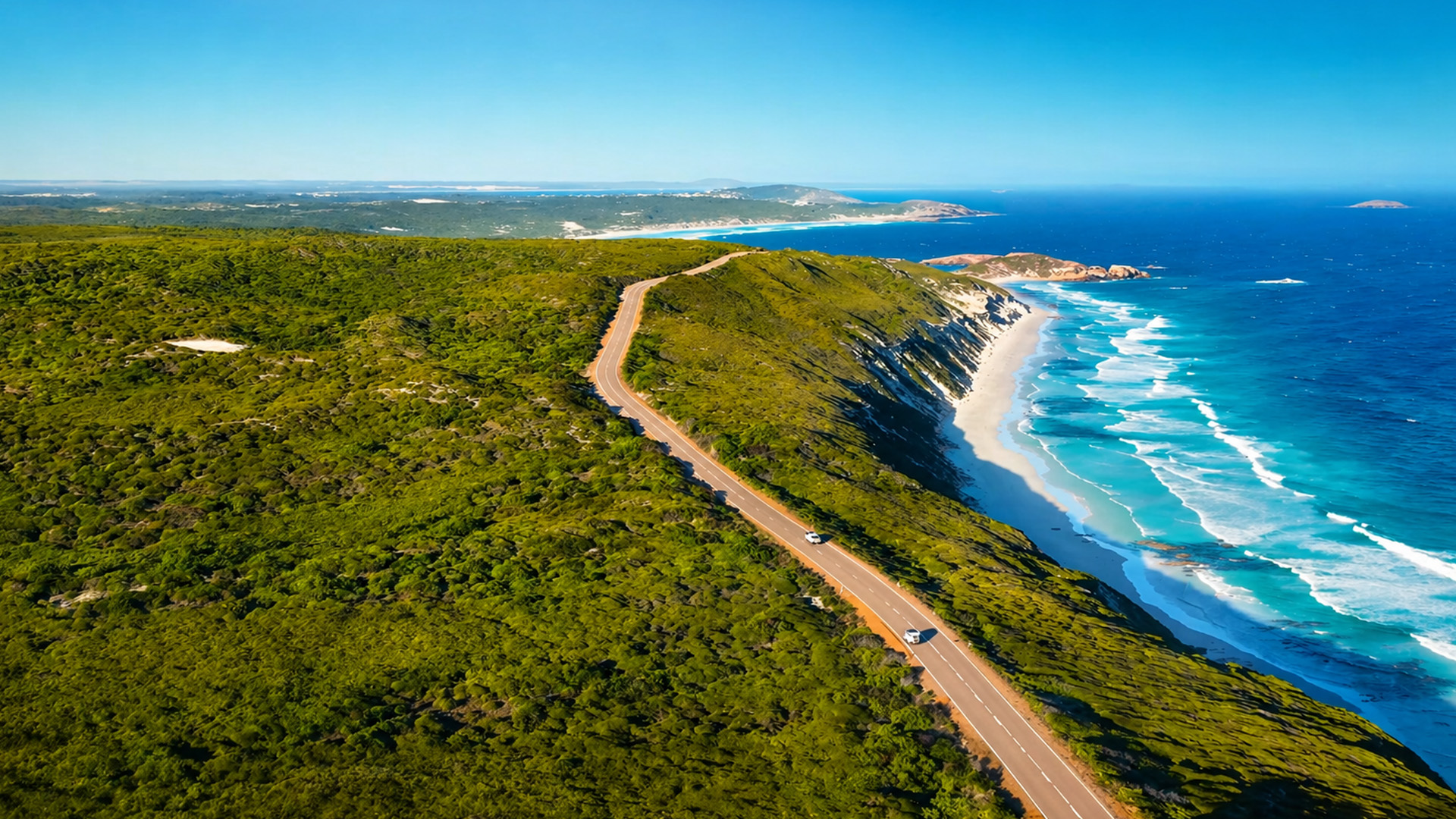 Would you drive on this cliff road?