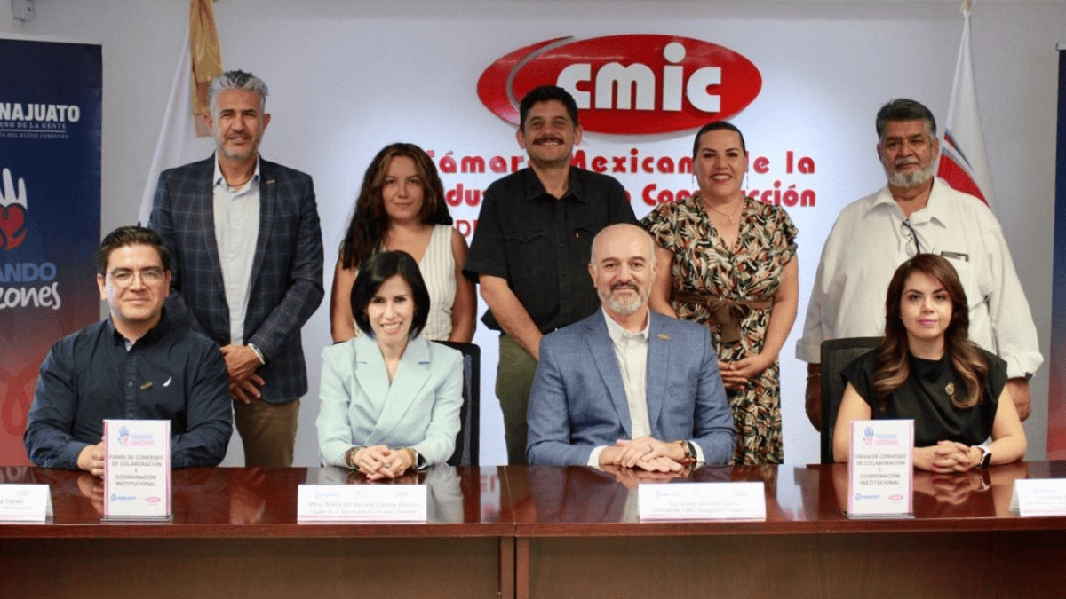 Guanajuato y CMIC firman convenio para asesorar gratis a organizaciones ...