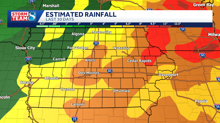 Iowa weather: April among rainiest ever in Des Moines
