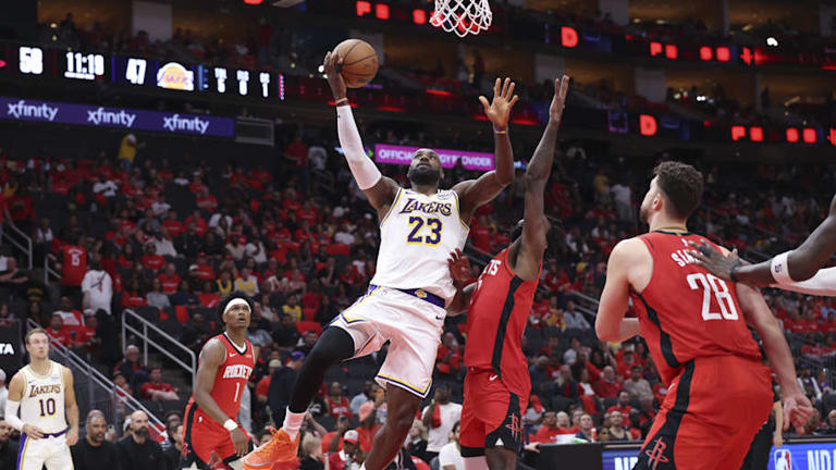 Rockets made history on defense against LeBron James