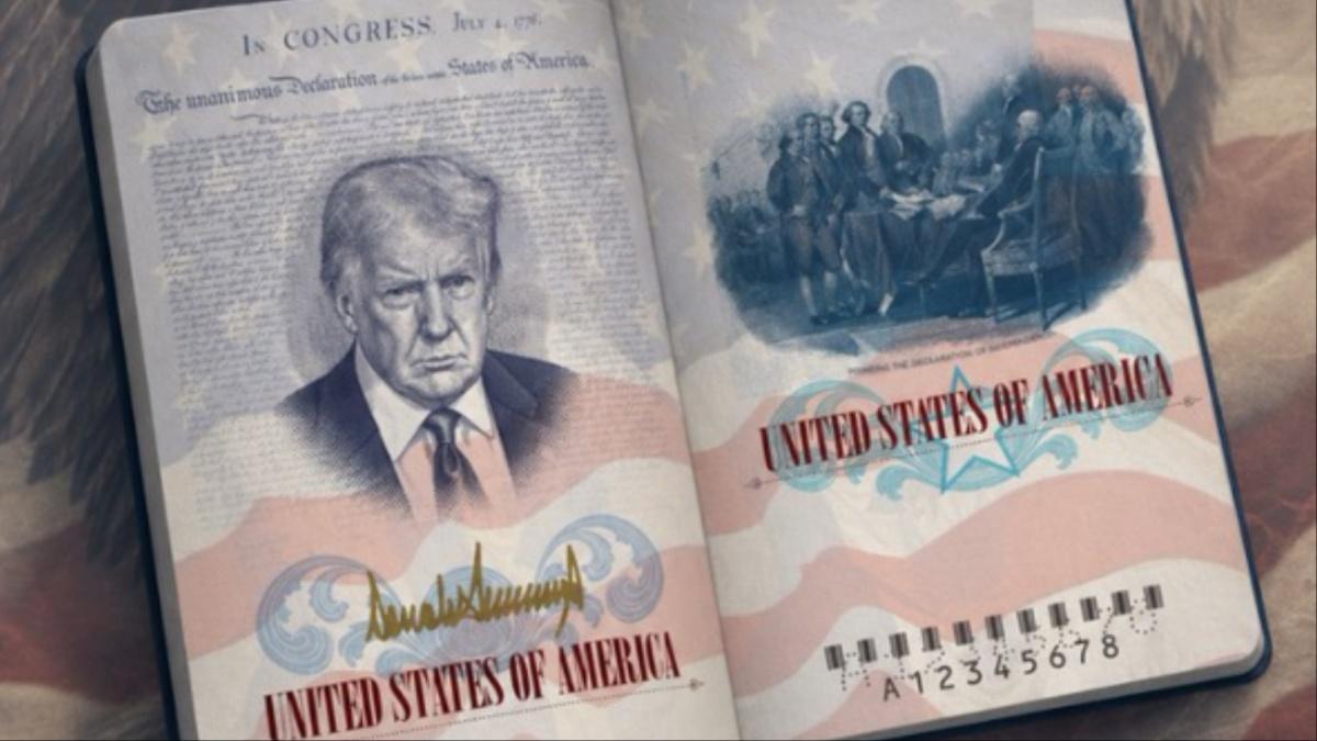Trump’s image in new US passports draws immediate backlash