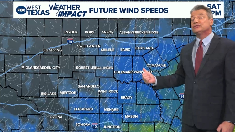 Severe storm threat looms over north Texas as rare cold front moves in