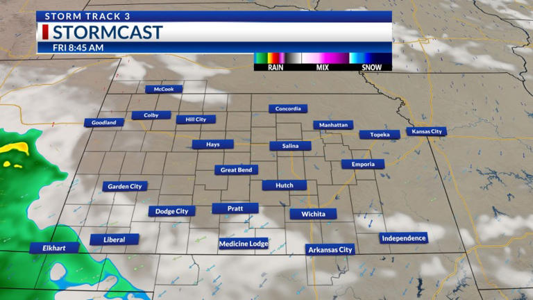 Storm Track 3 forecast: Rain showers Thursday, warming weekend