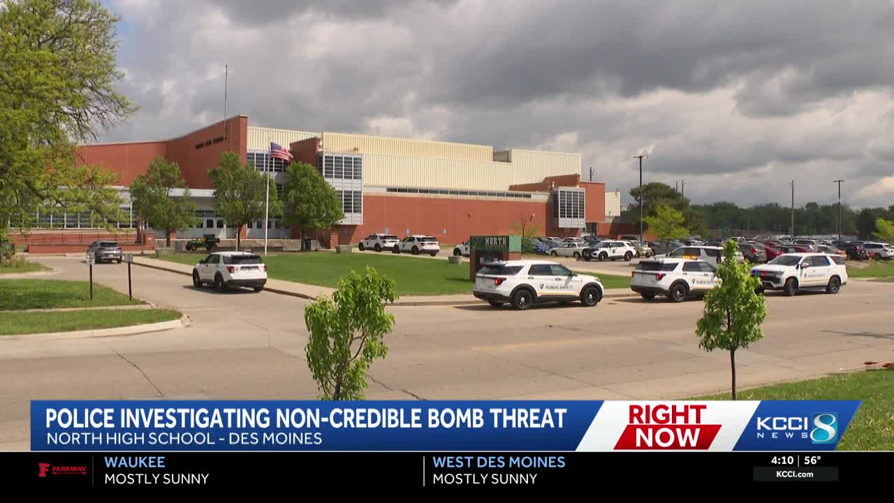 Des Moines police investigating bomb threat at North High School ...