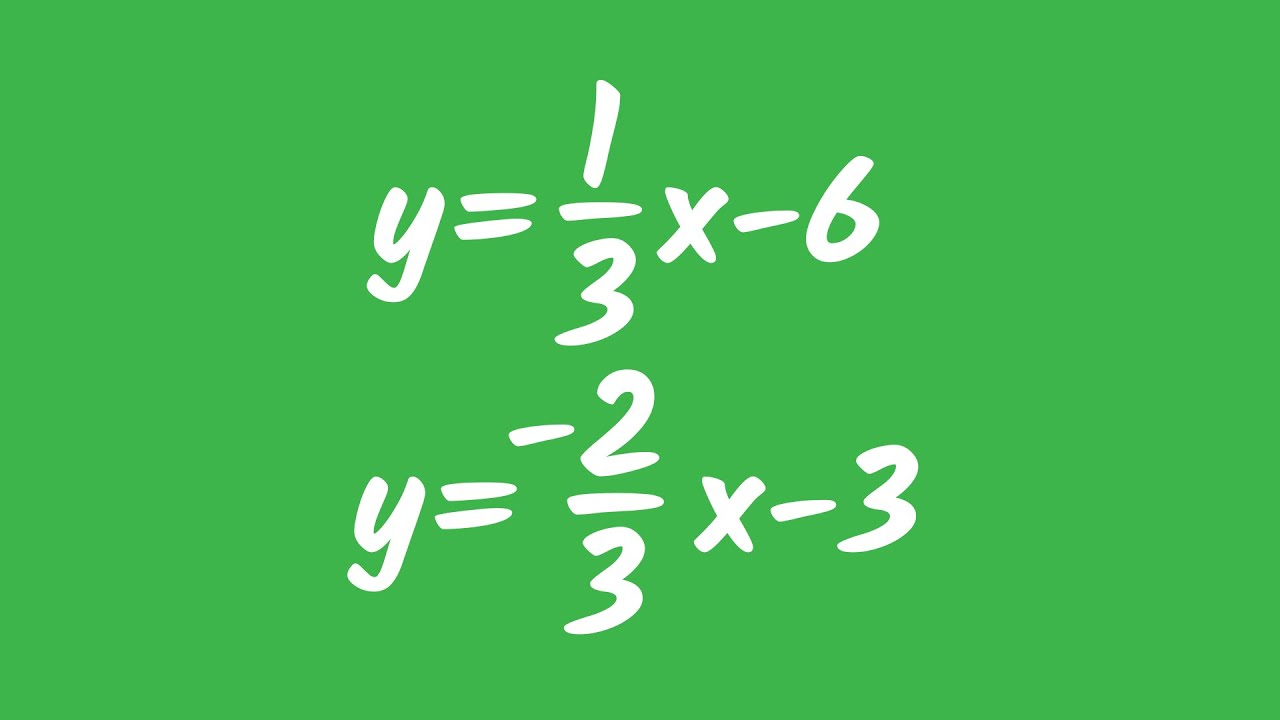 3 Easy Solving A System by Graphing