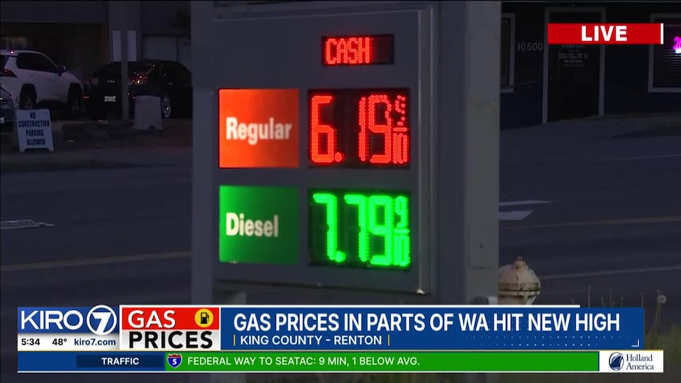 Video: Gas prices hit record high in parts of WA