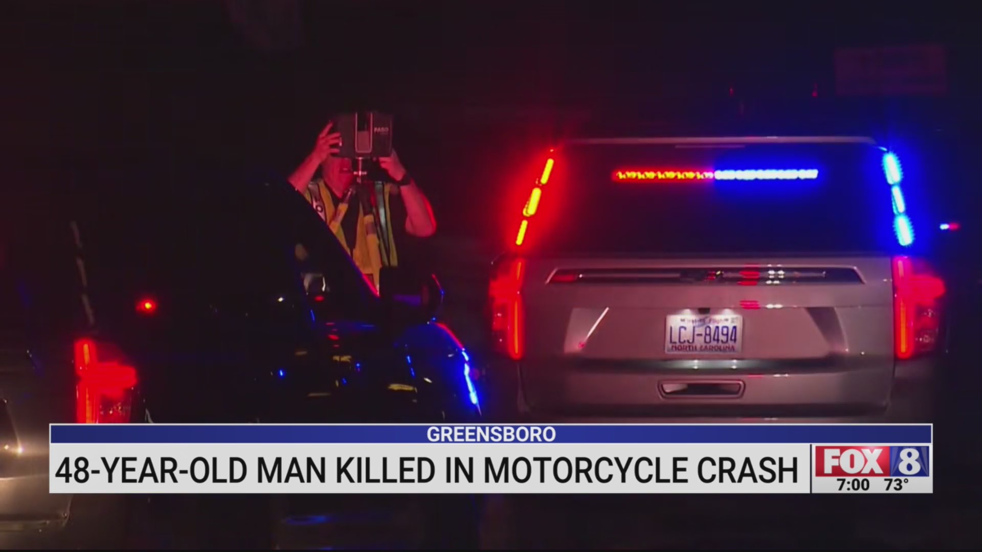 Fatal motorcycle crash reported in Greensboro