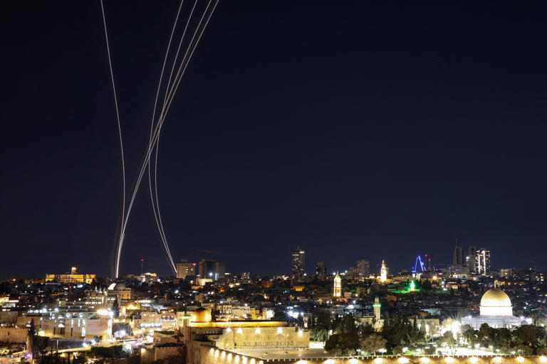 Israel's Iron Dome missile defense system was deployed over Jerusalem on March 1.
