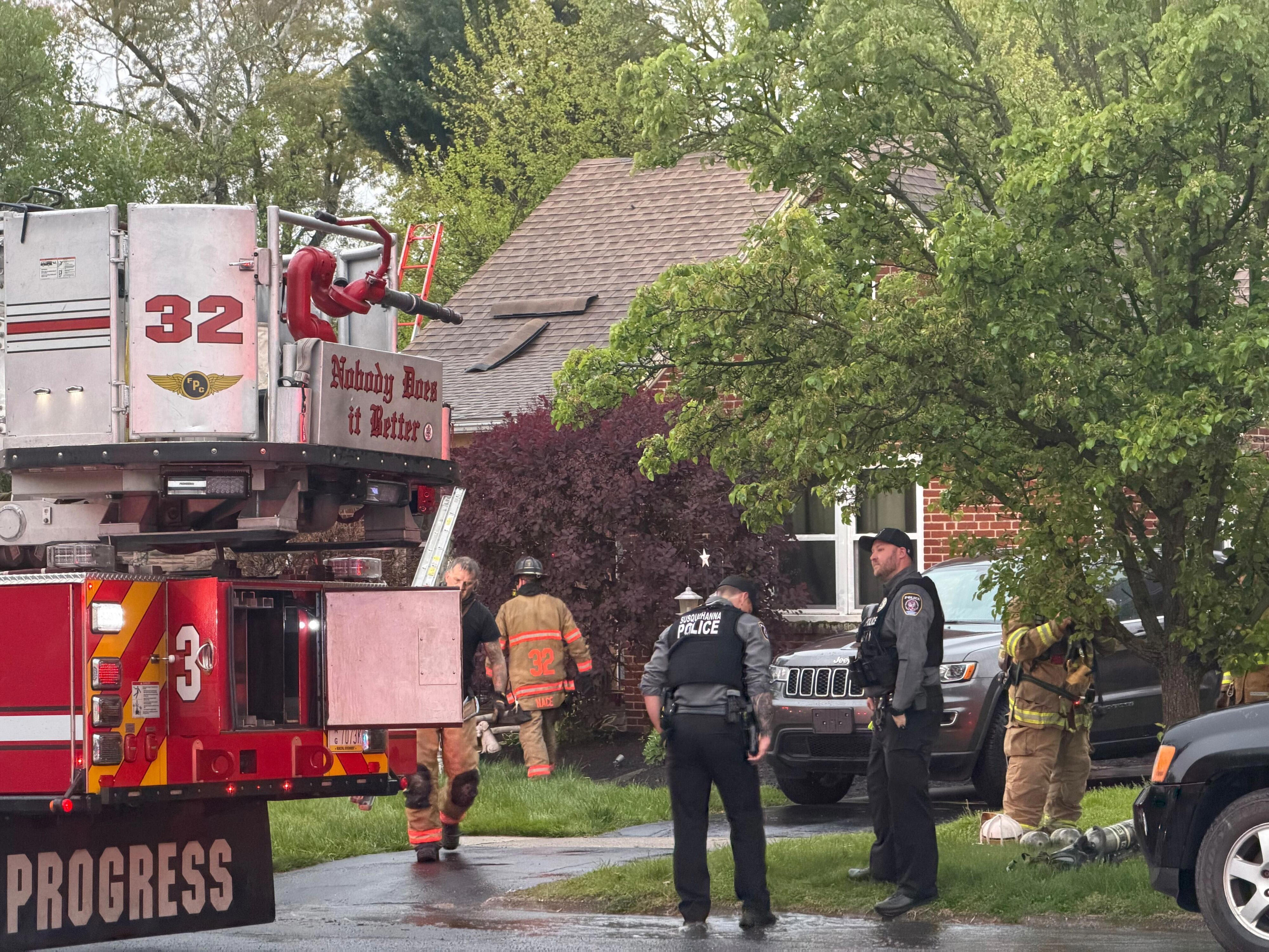 Kitchen fire damages Dauphin County paramedic’s home