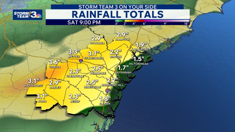 Storm Team 3: Rainy start to Thursday, more heavy rain likely on Saturday