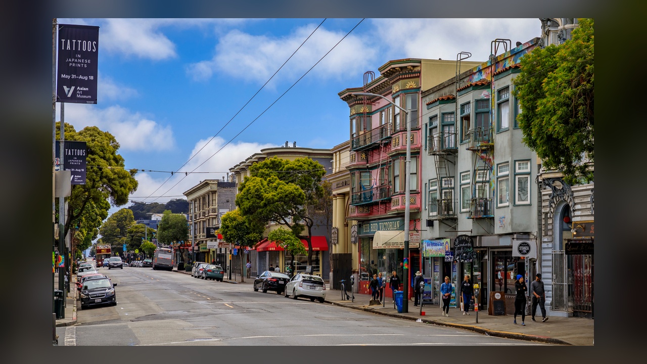 The real San Francisco starts 10 minutes downhill from the tourist crowds