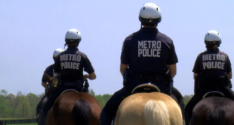 Several out of town equestrian officers sworn in as part of LMPD for ...