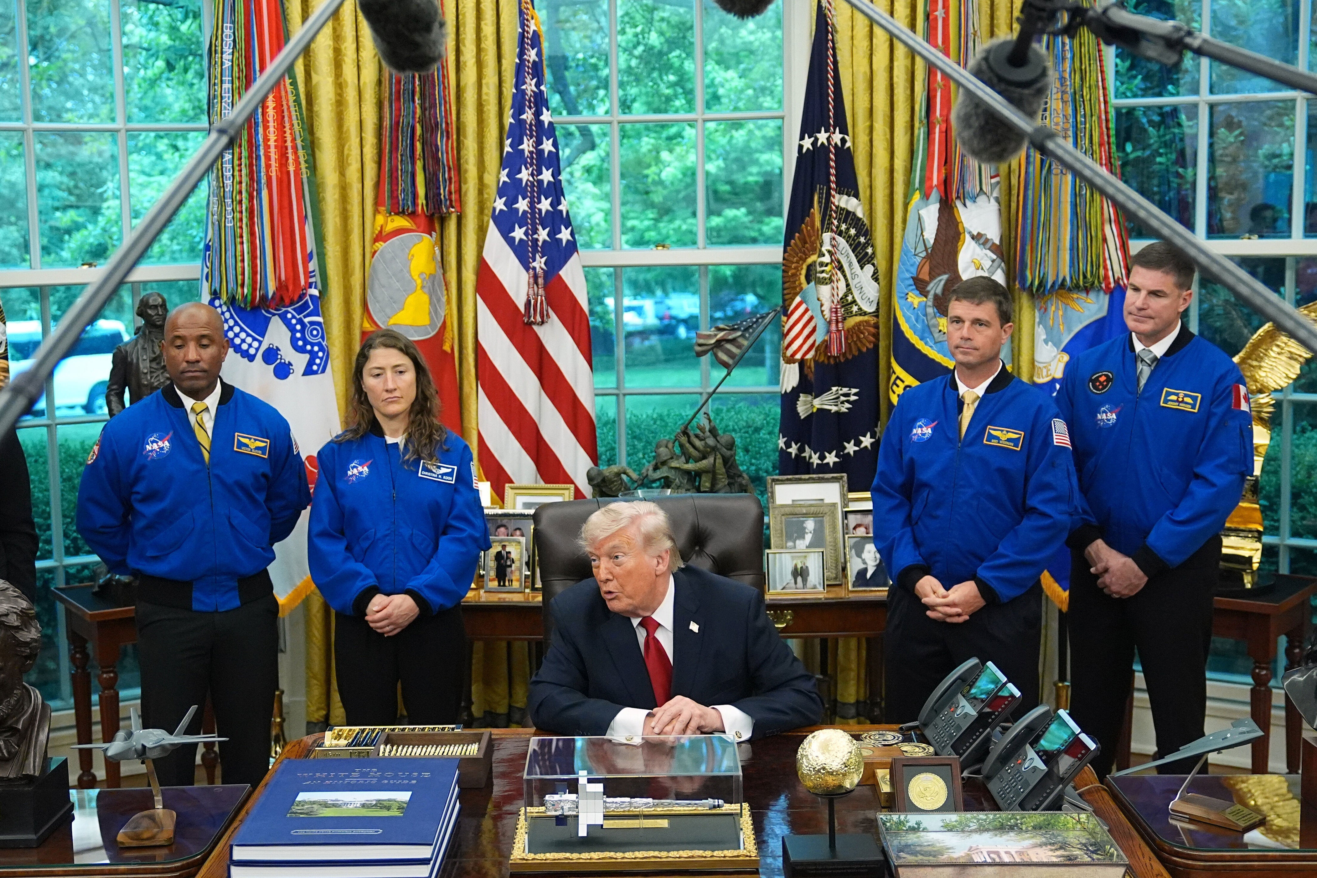 Trump's wild claim about his ability to be an astronaut is turning heads