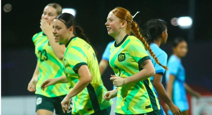 Đội U17 nữ thua U17 Úc 0-22 được xử thắng 3-0