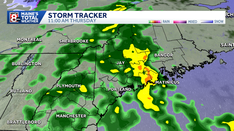 Impact weather Thursday, the only shot at soaking rain this week