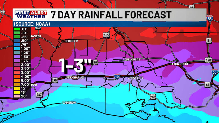 First alert forecast: A cold front brings higher rain chances by Friday