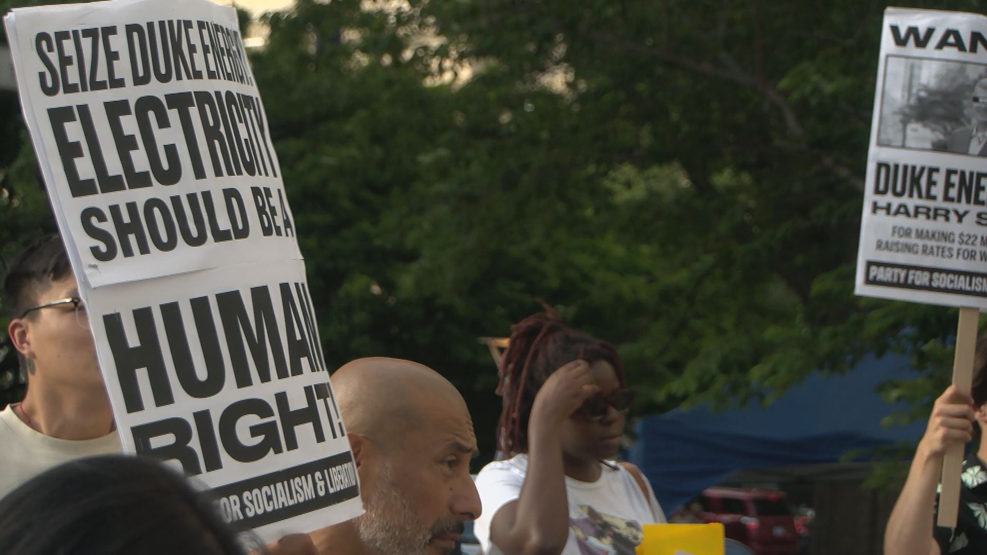 Residents in Charlotte rally against Duke Energy rate hike that could ...