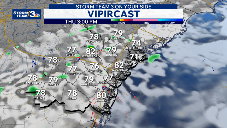 Storm Team 3: Rainy start to Thursday, more heavy rain likely on Saturday