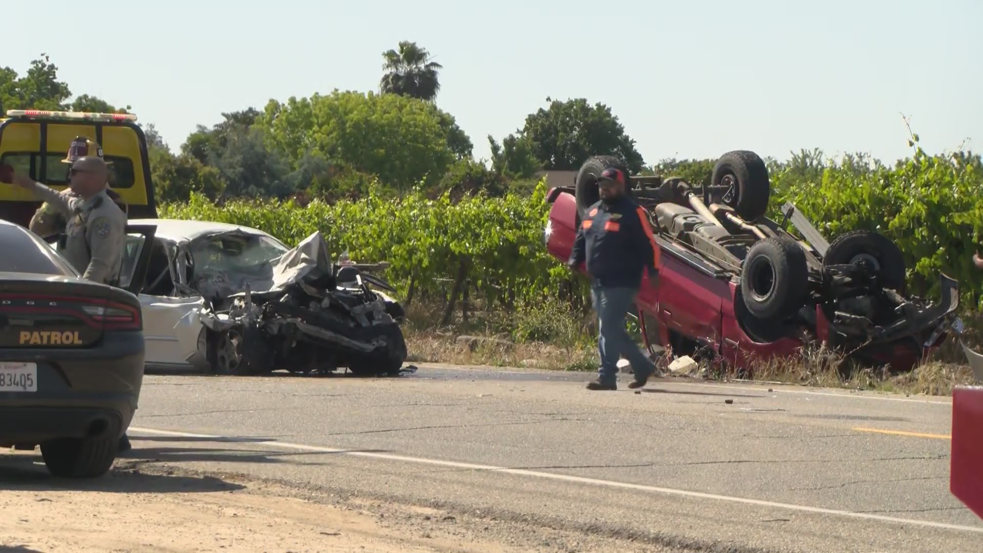 Suspected DUI driver arrested after head-on collision near Hwy 99