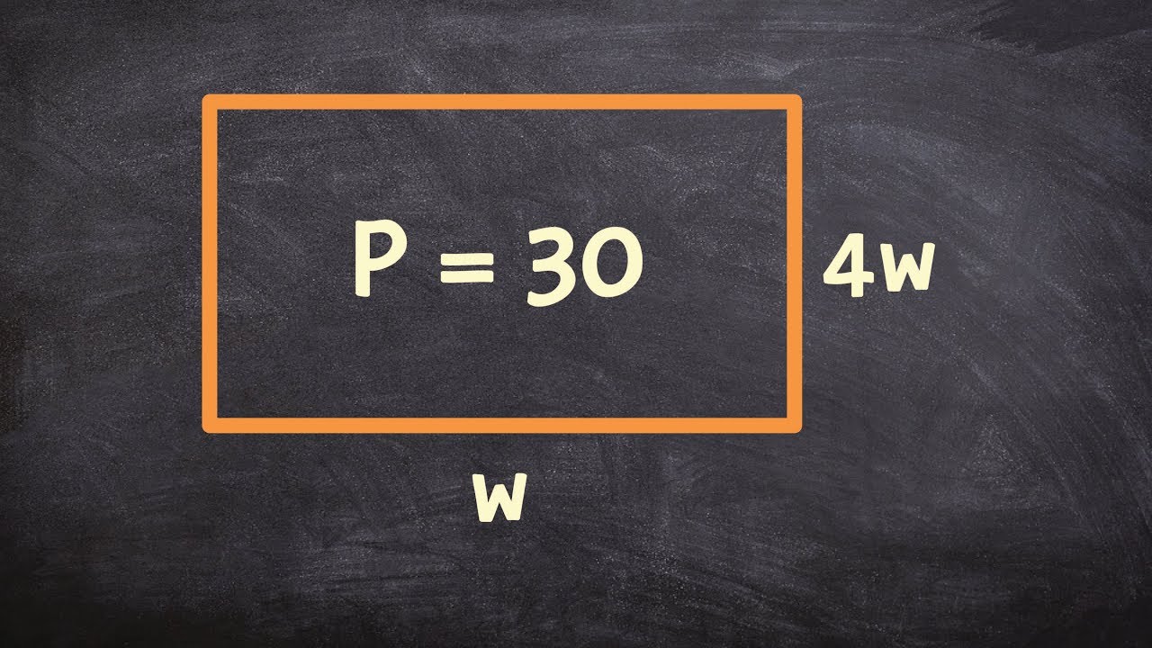 Word problem lengths of a rectangle - Word problem help