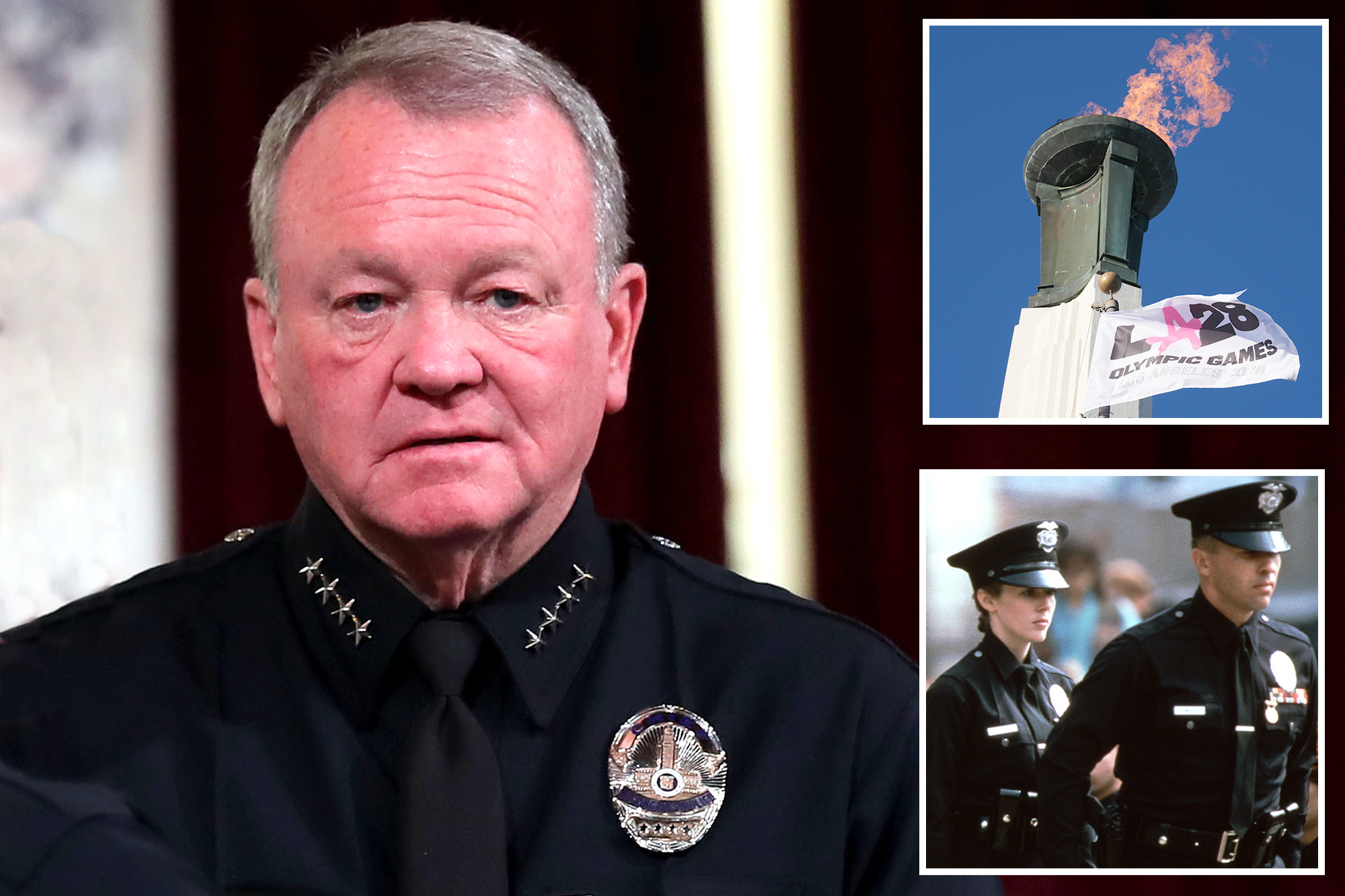 LAPD chief drops terrifying truth bomb about LA Olympics security