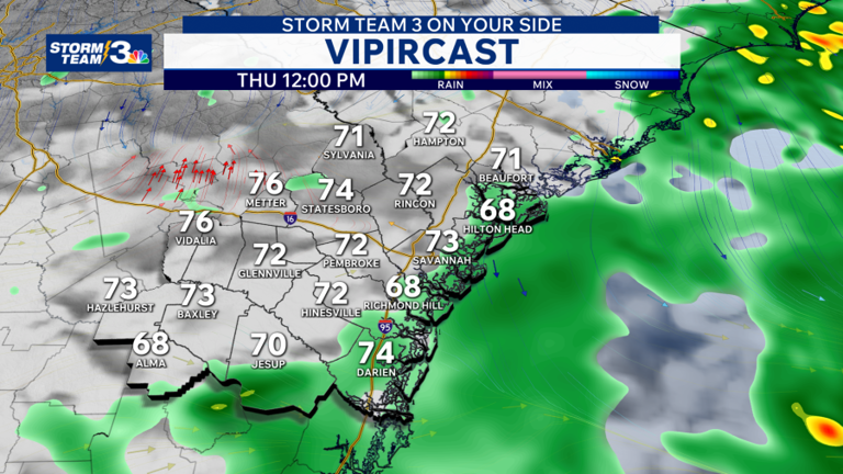 Storm Team 3: Rainy start to Thursday, more heavy rain likely on Saturday
