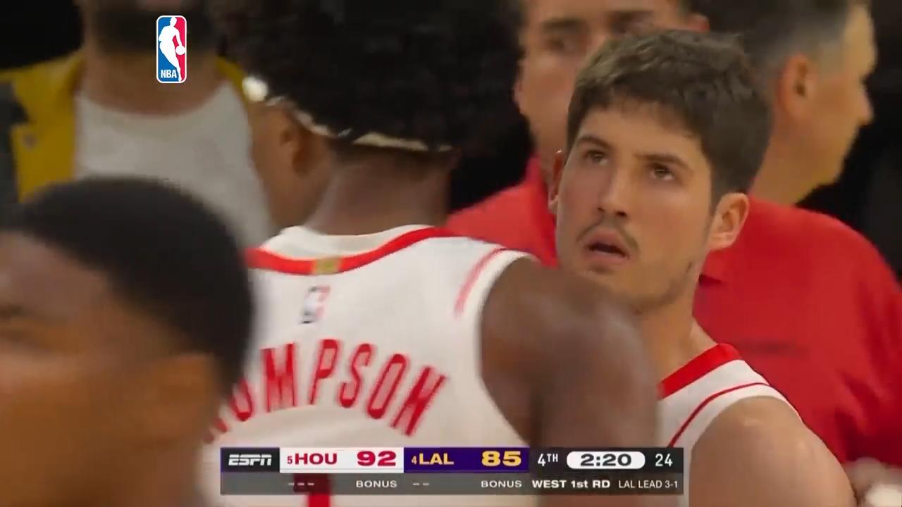 Rockets beat Lakers 99-93 in Game 5, avoid elimination for the 2nd ...