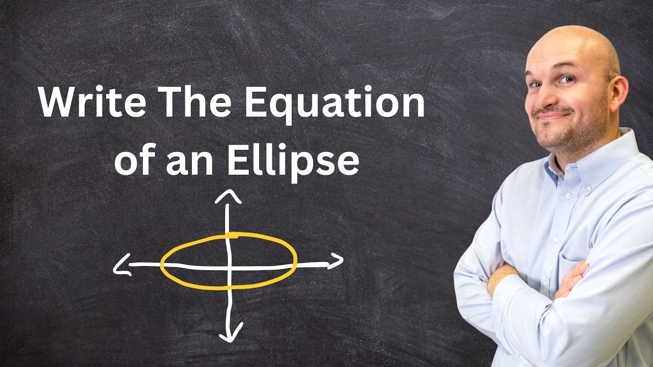 The best of writing an ellipse in conic sections Fabio happy