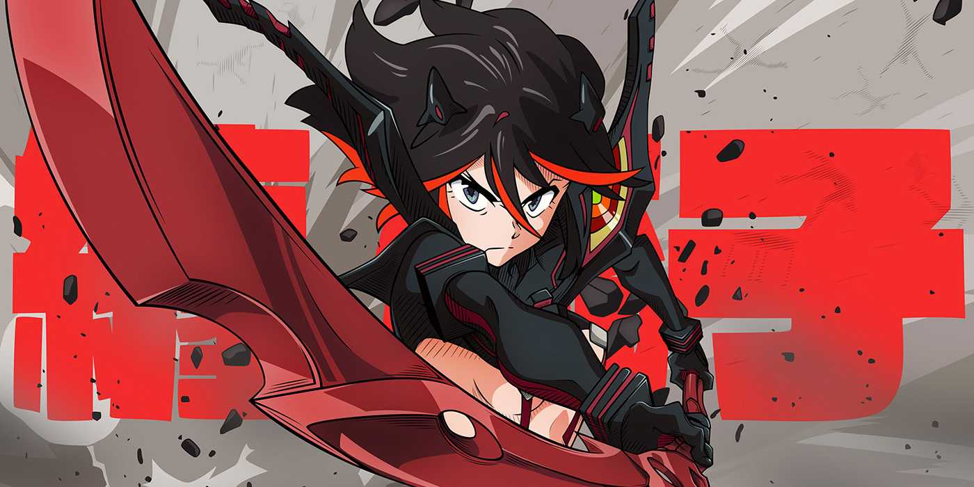 Ryuko swings her blade for Kill la Kill