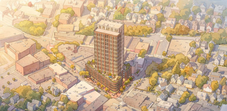 Developer of Davis Square tower releases new designs with slightly ...