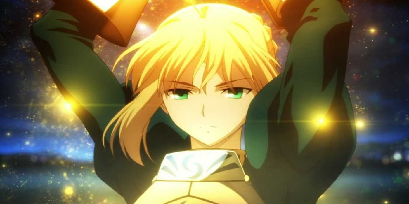 Saber using Excalibur