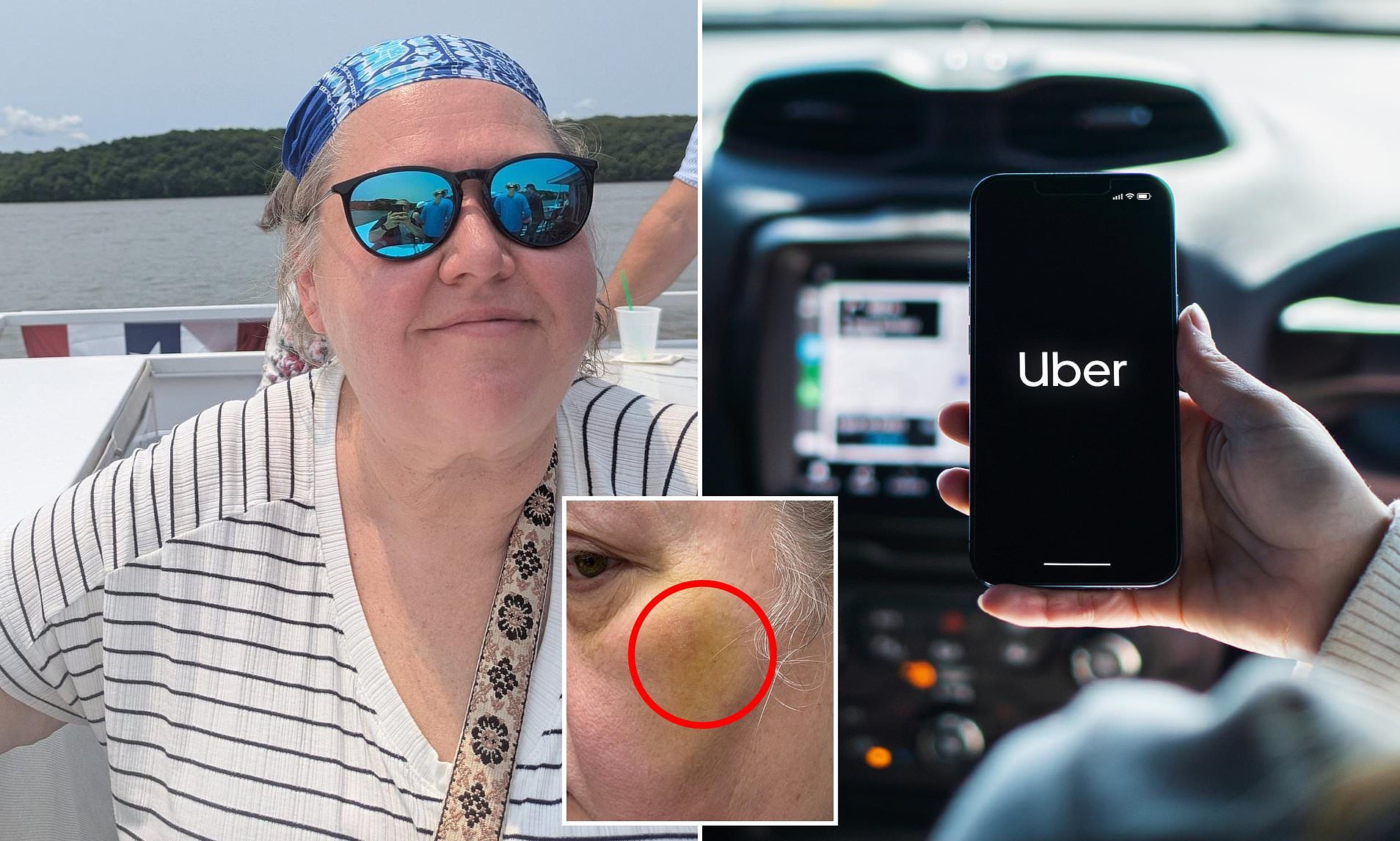 Uber passenger from hell left terrified woman driver facing $6,100 ...
