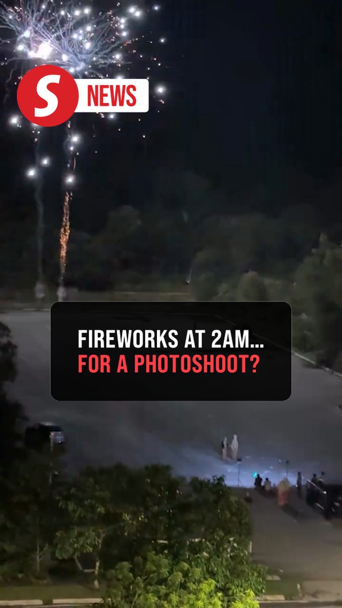 Fireworks barrage: Cops hunt suspects behind photoshoot in Setia Alam