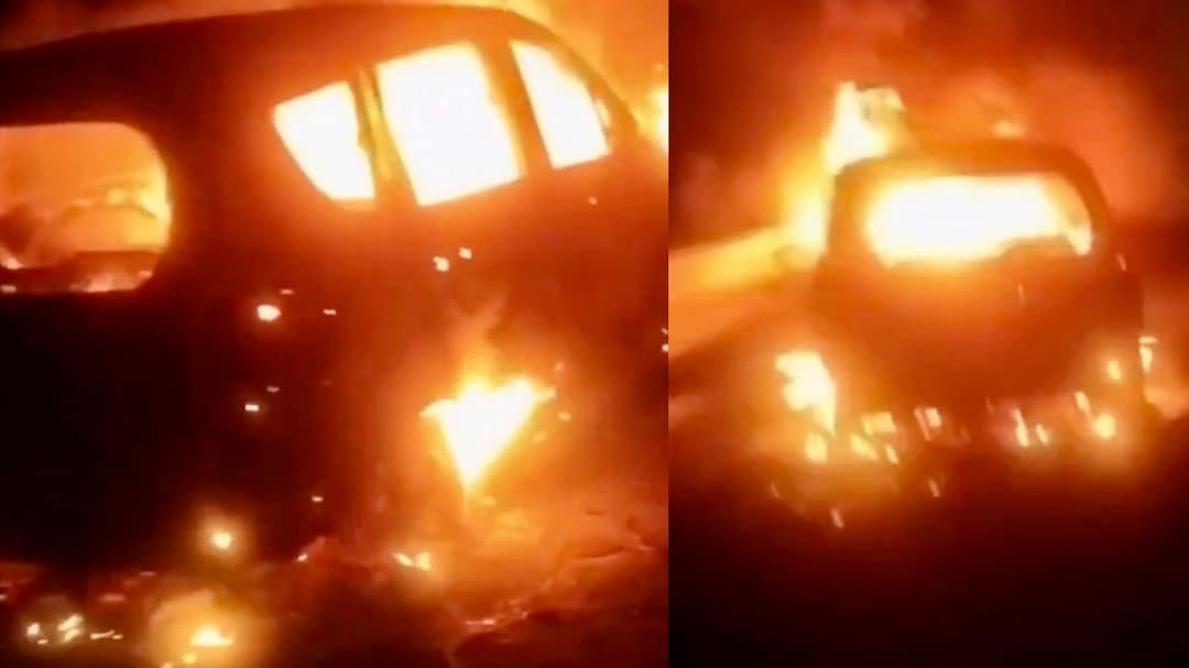 Rajasthan car fire: Five burned alive on Delhi-Mumbai Expressway, one ...