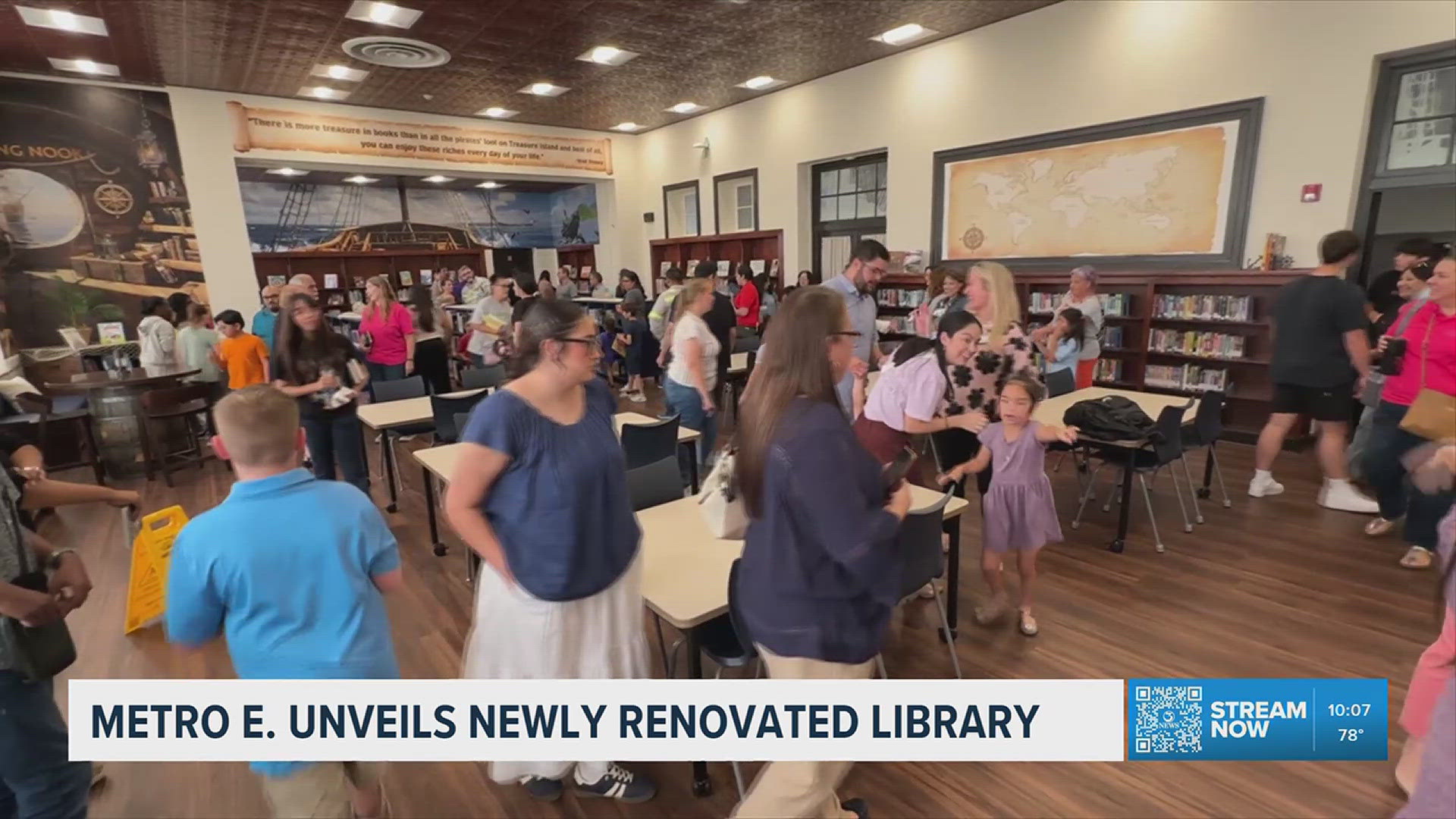 Metro E unveils newly renovated library