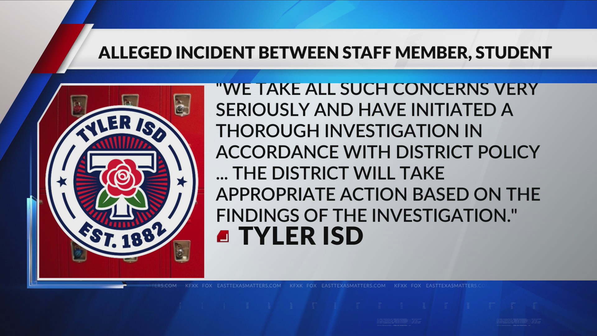Tyler ISD investigating alleged athletic practice incident involving ...