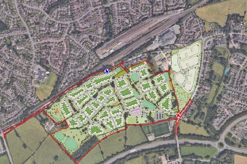 Plans lodged for 450 new homes and primary school in Crewe village